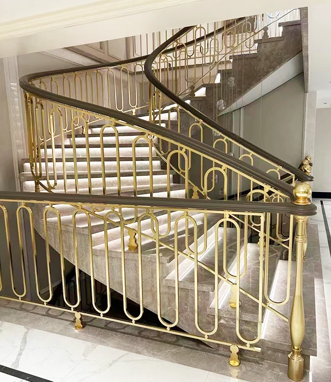 Bakit Isang Marangyang Disenyong Aluminum Carved Stair Handrail ang Kailangang May Para sa Mga Modernong Tahanan