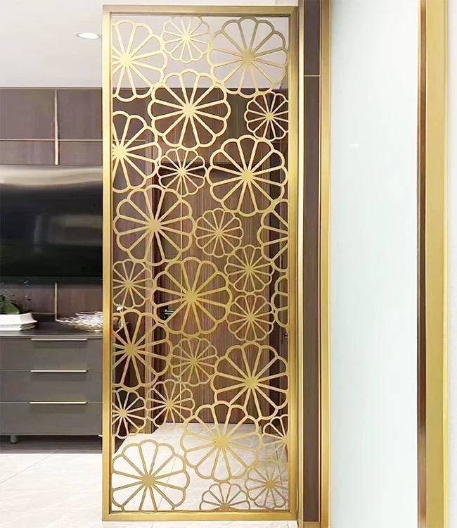 Paano Mababago ng Artistic Styles Stainless Steel Room ang Screen na Magkahiwalay sa Mga Modernong Interior