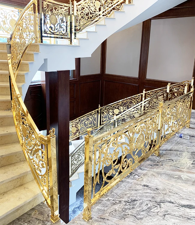 Mga Sikat na Design Interior Railing para sa Staircase Railing